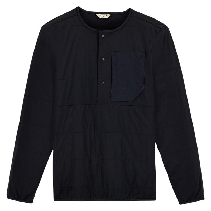 Simms Midstream Henley Top - Men's Black