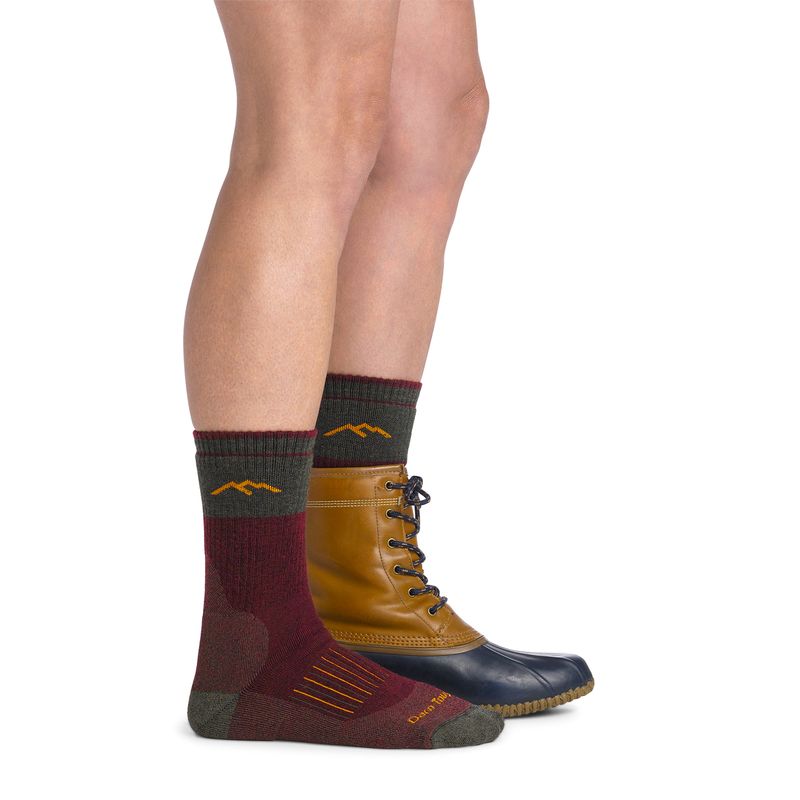 Darn Tough Boot Heavyweight Hunting Sock - Women's Ember