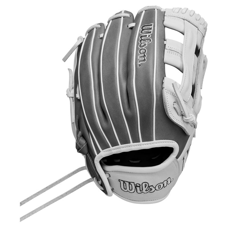 Wilson A1000 IF12 Fastpitch Softball Glove Grey / White