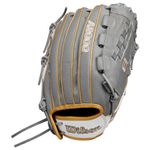 Wilson A2000 Classic V125 Fastpitch Softball Glove Grey / Grey / White / Metallic Gold