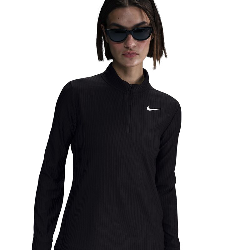 Nike Tour Dri-FIT ADV Half-Zip Golf Hoodie - Women's Black / White
