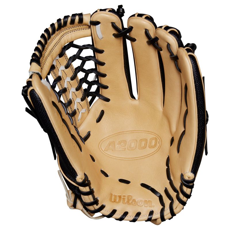 Wilson A2000 Classic T125 Fastpitch Softball Glove Blonde / Black / White