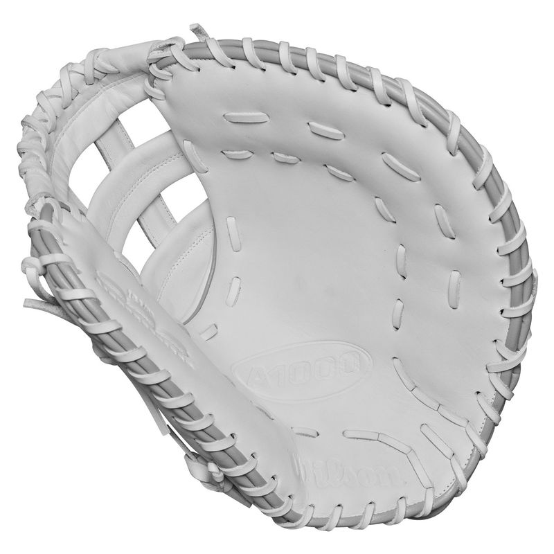 Wilson A1000 1620 Fastpitch Softball First Base Mitt Black / White
