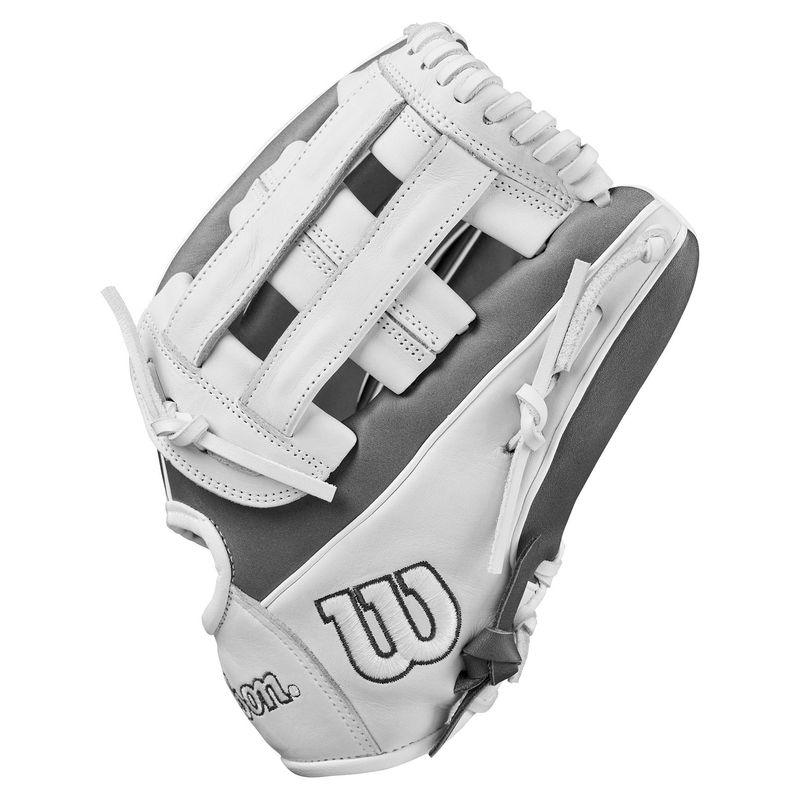 Wilson A1000 IF12 Fastpitch Softball Glove Grey / White