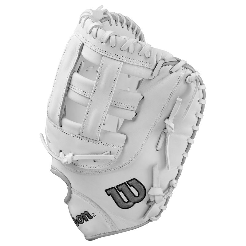 Wilson A1000 1620 Fastpitch Softball First Base Mitt Black / White