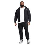 Nike Club Basketball Full-Zip Hoodie - Men's Black / Black / White