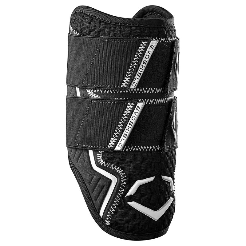 EvoShield Pro SRZ 2.0 Double Strap Elbow Guard Black