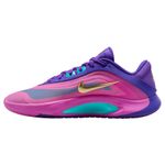 Nike A'One Basketball Shoe - Women's Fierce Purple / Metallic Gold / Hyper Violet