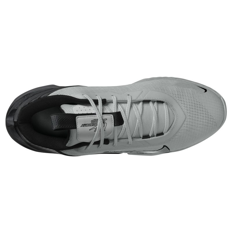 Nike G.T. Jump Academy Basketball Shoe - Men's Light Smoke Grey / Metallic Silver Black