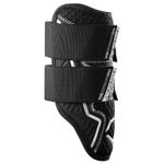 EvoShield Pro SRZ 2.0 Double Strap Elbow Guard Black