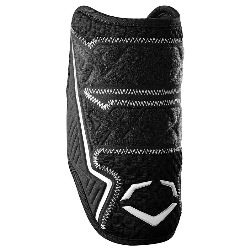 EvoShield Pro SRZ 2.0 Double Strap Elbow Guard Black