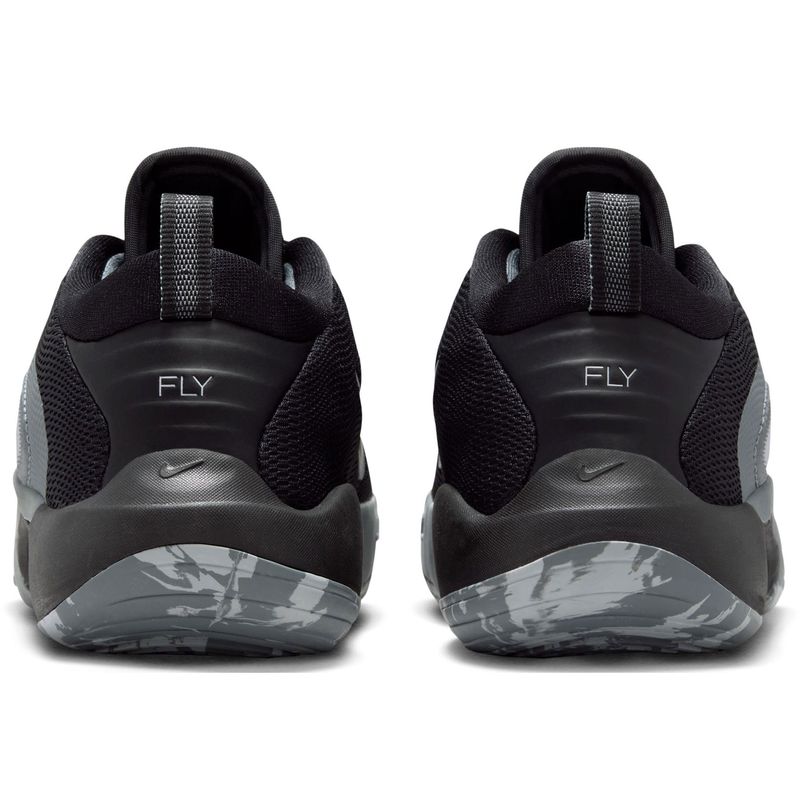 Nike IsoFly Basketball Shoe - Youth Black / Wolf Grey / Cool Grey / White