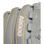 Wilson A2000 Classic V125 Fastpitch Softball Glove Grey / Grey / White / Metallic Gold