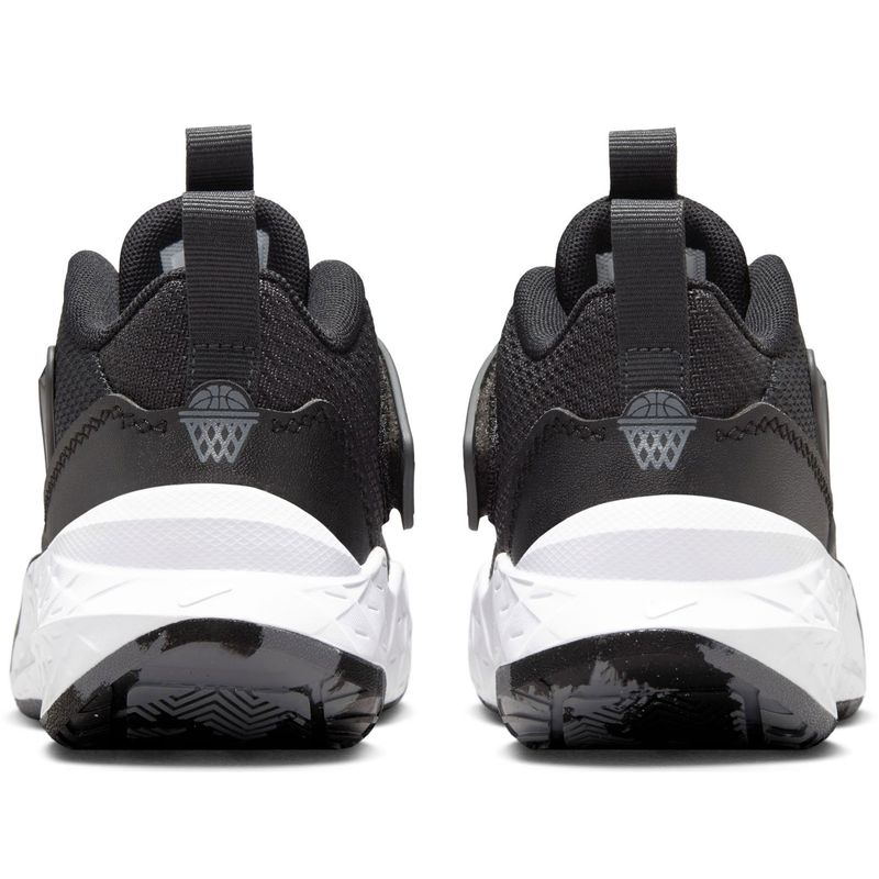 Nike Team Hustle D Shoe - Youth Black / White / Anthracite
