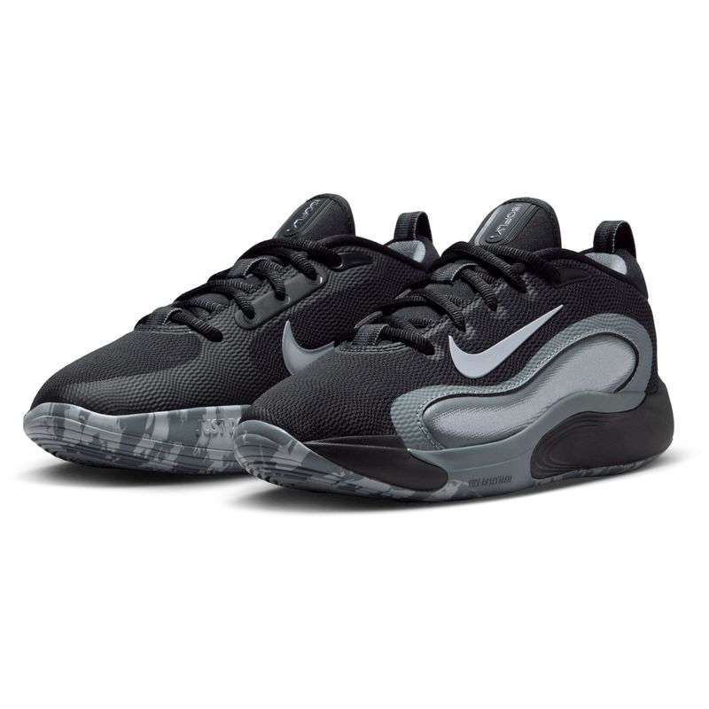Nike IsoFly Basketball Shoe - Youth Black / Wolf Grey / Cool Grey / White