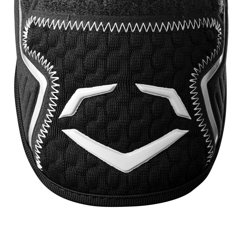 EvoShield Pro SRZ 2.0 Double Strap Elbow Guard Black