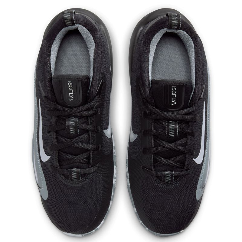 Nike IsoFly Basketball Shoe - Youth Black / Wolf Grey / Cool Grey / White