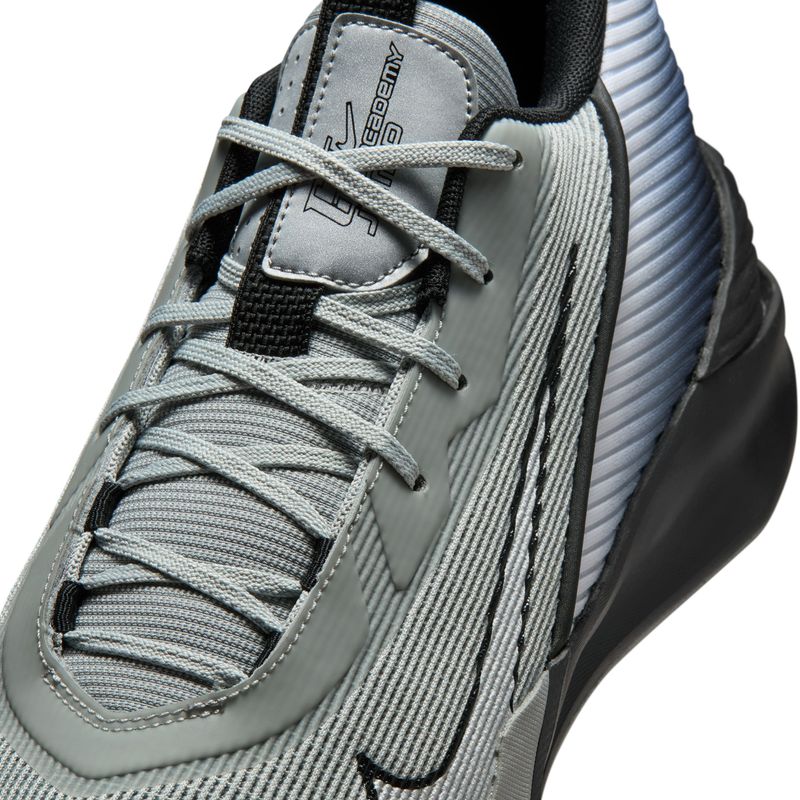 Nike G.T. Jump Academy Basketball Shoe - Men's Light Smoke Grey / Metallic Silver Black