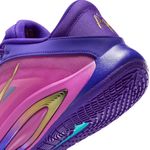 Nike A'One Basketball Shoe - Women's Fierce Purple / Metallic Gold / Hyper Violet