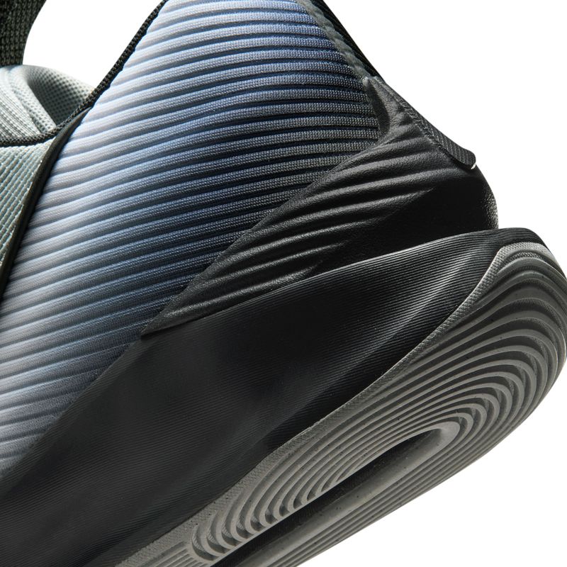 Nike G.T. Jump Academy Basketball Shoe - Men's Light Smoke Grey / Metallic Silver Black