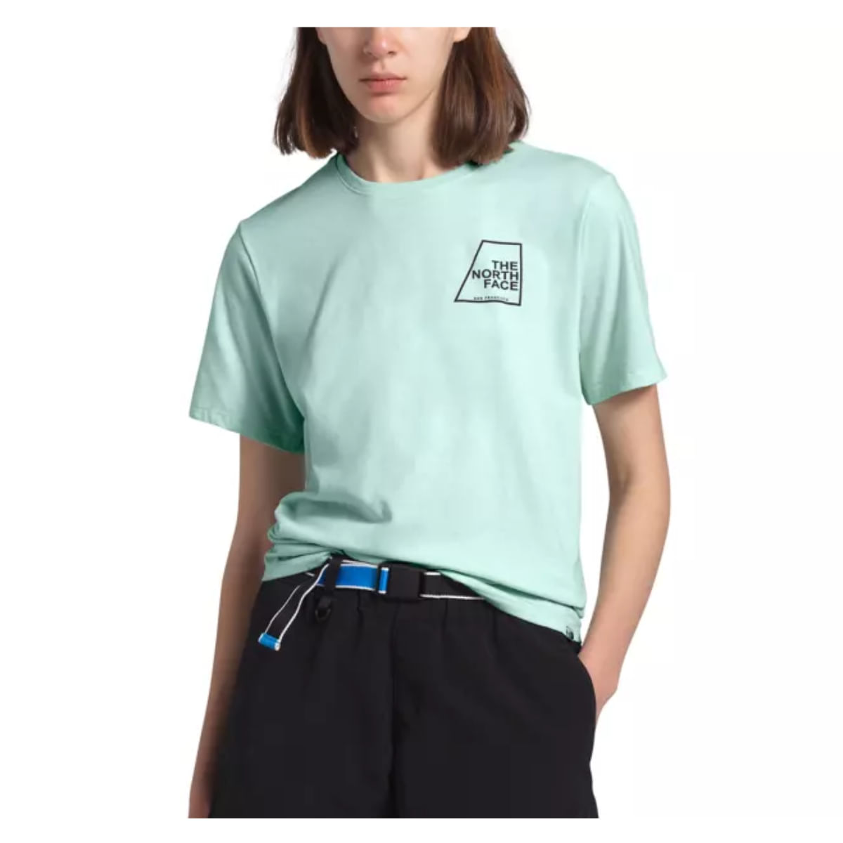 north face tri blend t shirt