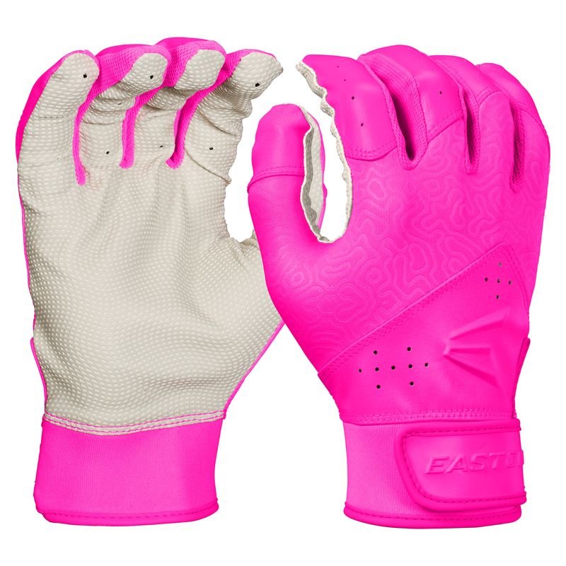 Easton Fundamental 2.0 Softball Batting Glove - Women's White / Pink