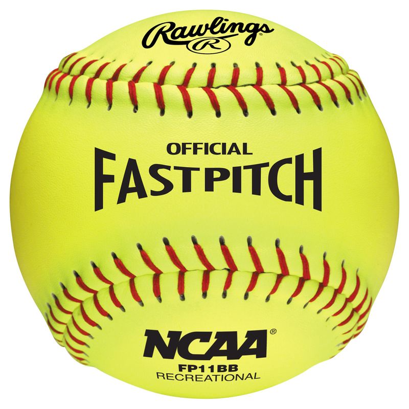 Rawlings 10 and Under NCAA Recreational Fastpitch Softball Optic Yellow