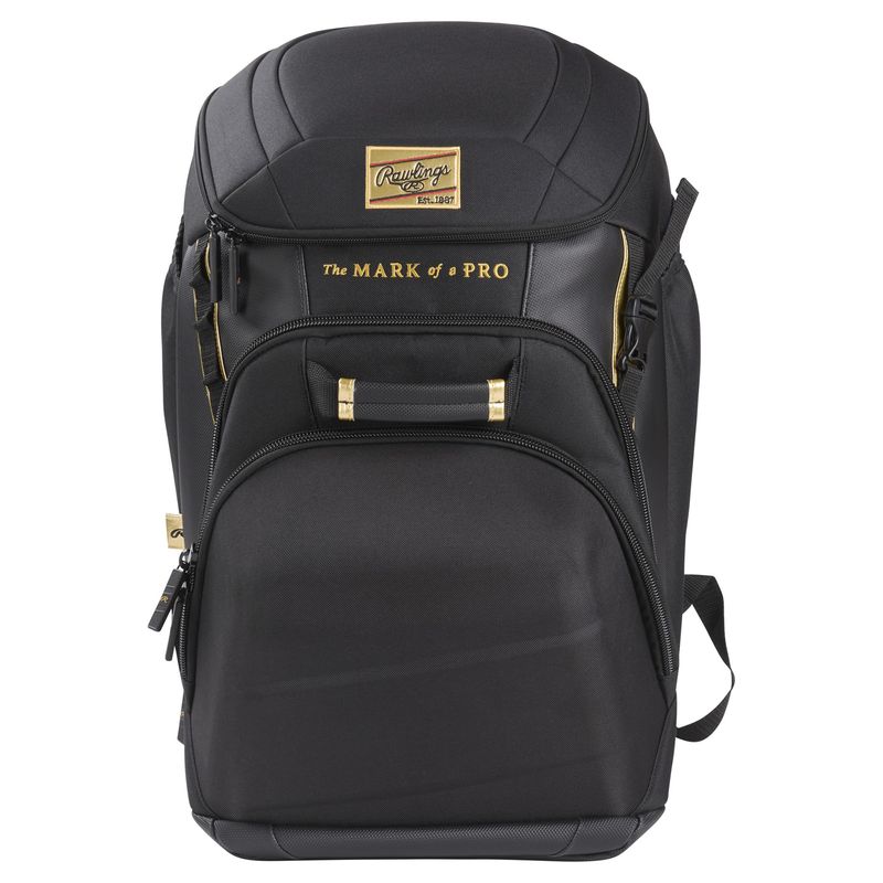 Rawlings Gold Collection Baseball Backpack Black