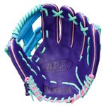 Wilson A2000 October 2025 GTOM Glove Sky Blue / Purple / Seafoam / Pink