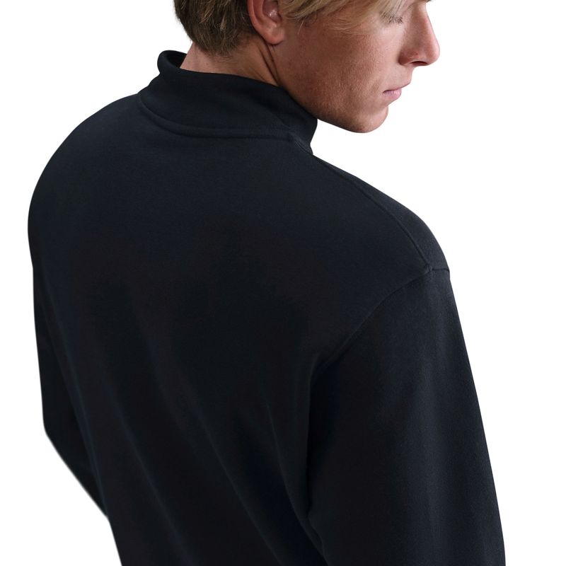 Nike Club Basketball Half-Zip Top - Men's Black / Black / White