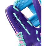 Wilson A2000 October 2025 GTOM Glove Sky Blue / Purple / Seafoam / Pink