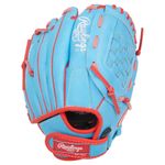 Rawlings Sure Catch Jacob DeGrom 10" Baseball Glove Columbia Blue / Scarlet
