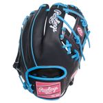 Rawlings Heart of The Hide 11.75" Infield Baseball Glove Columbia Blue / Navy