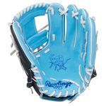 Rawlings Heart of The Hide Wing Tip 11.75" Infield Baseball Glove  Columbia Blue / Black