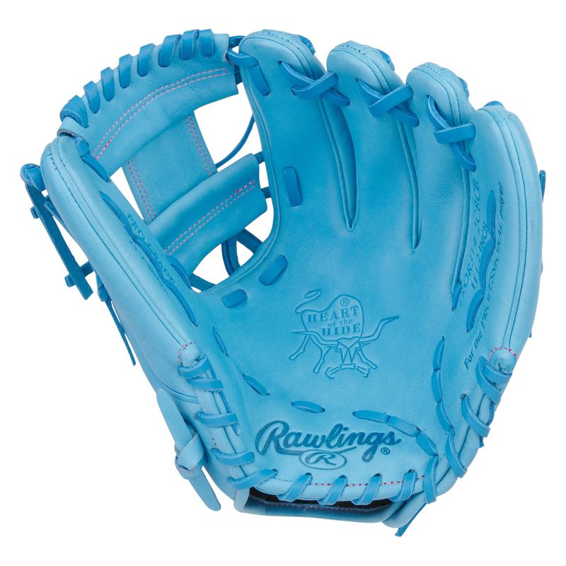 Rawlings Heart of The Hide Columbia Blue 11.5" Infield Baseball Glove  Columbia Blue
