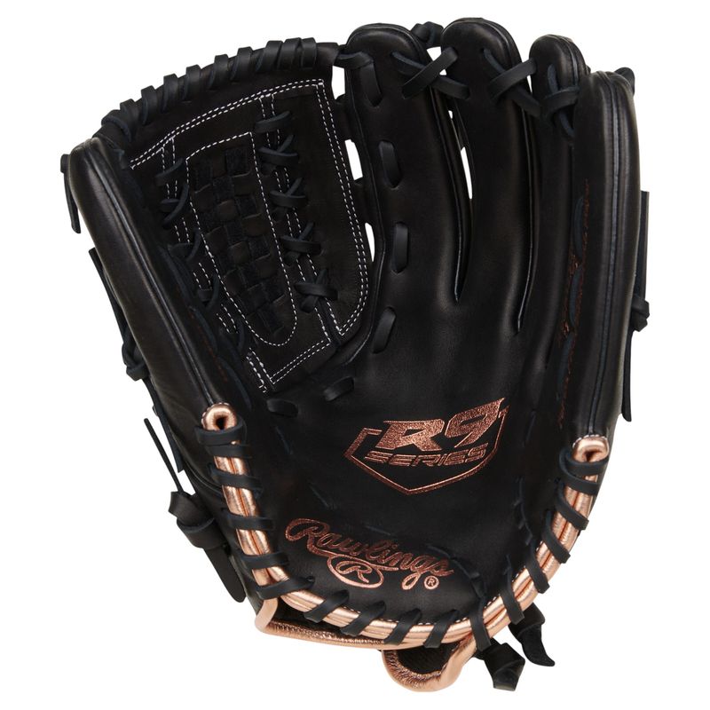 Rawlings R9 Series 12" Utility Fastpitch Softball Glove Black