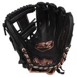Rawlings R9 Series 11.75" Infield Fastpitch Softball Glove Black
