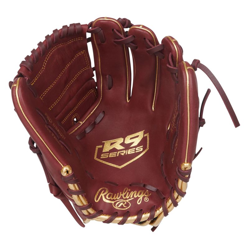 Rawlings R9 Series 12" Infield / Pitcher Baseball Glove Sherry
