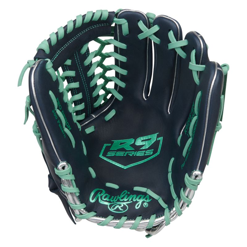 Rawlings R9 Series 11.75" Baseball Glove Navy / Mint