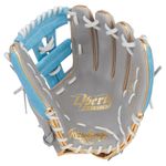 Rawlings Liberty Advanced 11.75" Fastpitch Softball Glove Gray / Columbia Blue