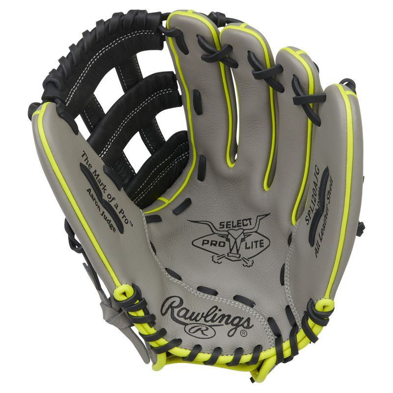 Rawlings Select Pro Lite Aaron Judge Outfield 12" Baseball Glove Gray / Black