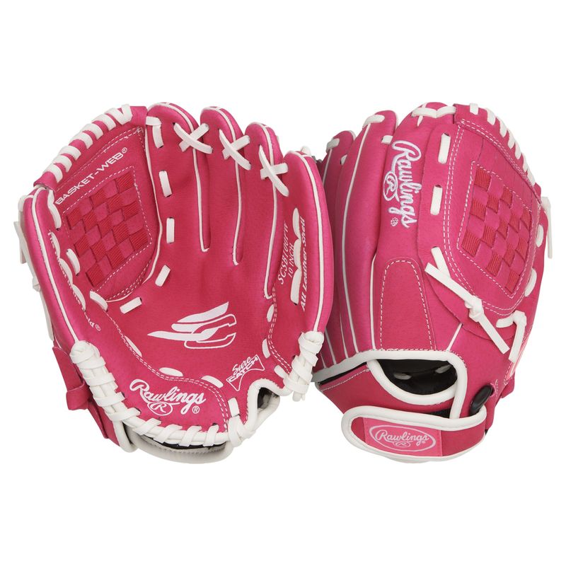 Rawlings Sure Catch 10' Softball Glove - Kids' Pink / White