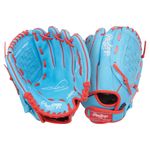 Rawlings Sure Catch Jacob DeGrom 10" Baseball Glove Columbia Blue / Scarlet