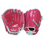 Rawlings Sure Catch 10.5' Softball Glove - Kids' Pink / Mint