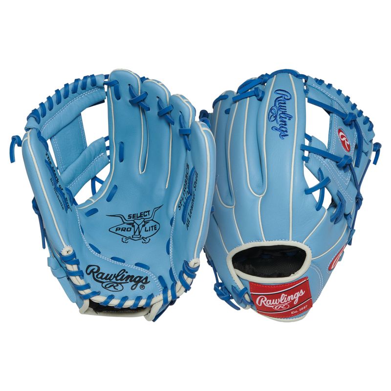 Rawlings Select Pro Lite Bo Bichette 11.5" Baseball Glove Columbia Blue / Royal