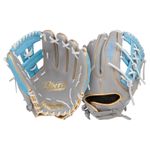 Rawlings Liberty Advanced 11.75" Fastpitch Softball Glove Gray / Columbia Blue