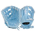Rawlings R9 Series 12" Infield Fastpitch Softball Glove Columbia Blue