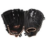 Rawlings R9 Series 12" Utility Fastpitch Softball Glove Black