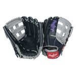 Rawlings Pro Preferred 12.75" Outfield Baseball Glove Navy / Gray