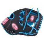 Rawlings Heart of The Hide 11.75" Infield Baseball Glove Columbia Blue / Navy